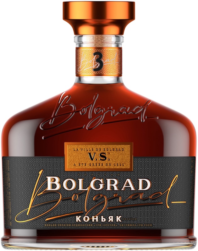 Коньяк ТМ Bolgrad 3 зір 0,5 л 40%